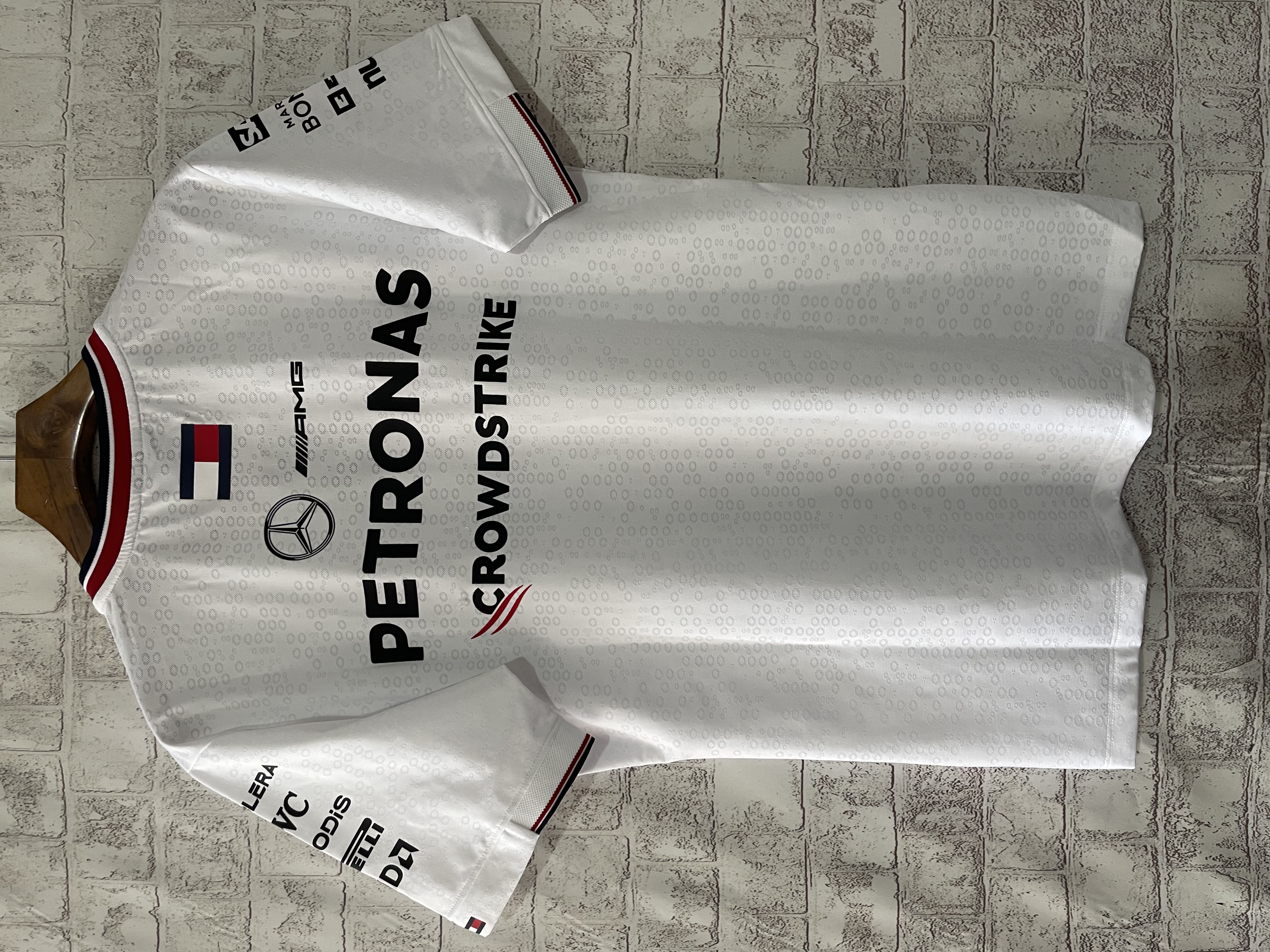 2024 F1 Mercedes white Racing Suit