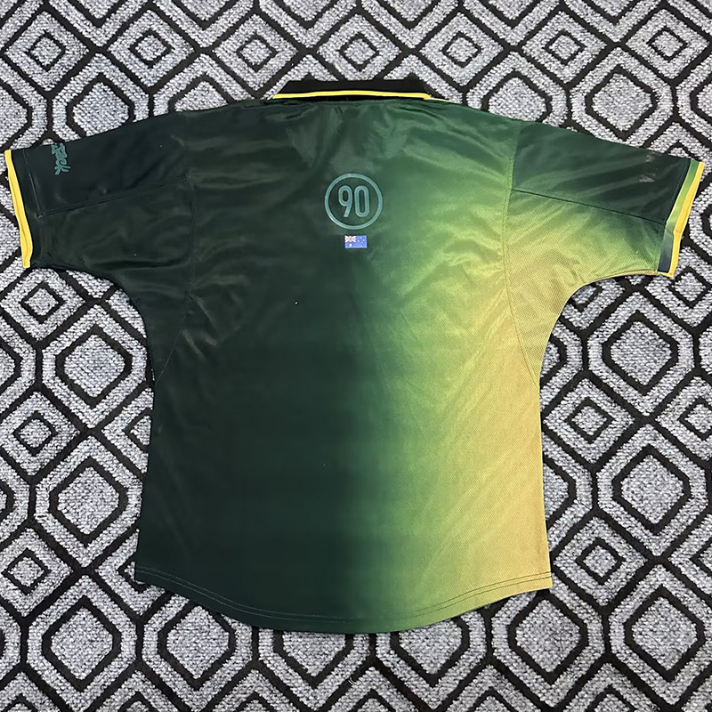 26-27 Australia Green Black Joint Edition Training shirts
