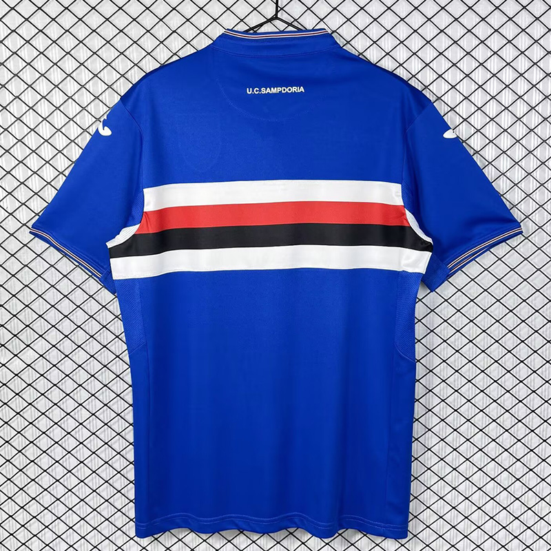 2015-2016 Sampdoria Home Retro Soccer Jersey