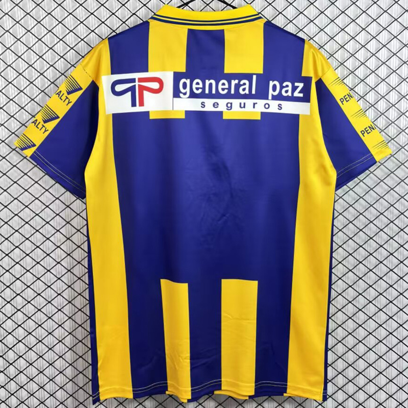 1993-1995 Rosario Central Home Retro Soccer Jersey