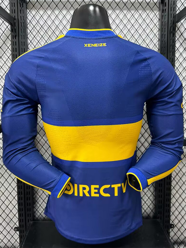 26-27 Boca Home Long Sleeve Player Version Soccer Jersey (长袖球员)