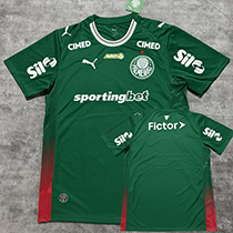 26-27 Palmeiras Home Print Sponsor Fans Soccer Jersey