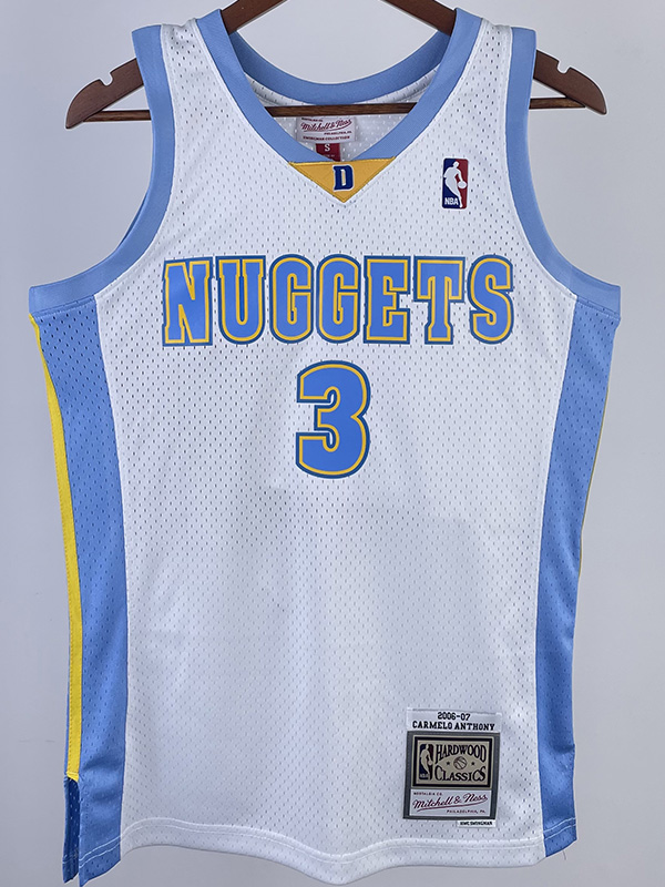 2003-04 Nuggets IVERSON #3 White Retro Top Qual...