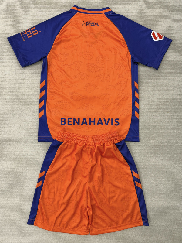 25-26 Malaga Third Kids Soccer Jersey