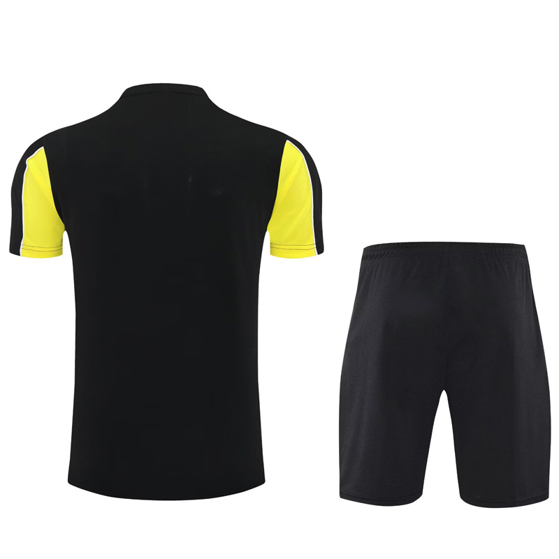 25-26 Dortmund Black Training Short Suit