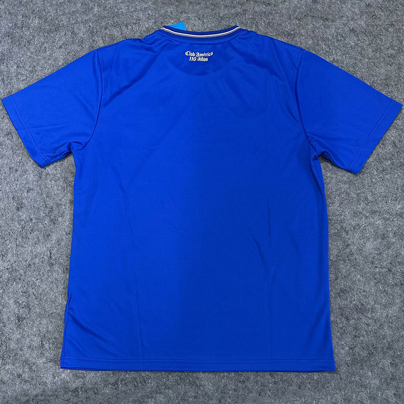 26-27 Club America 110th Anniversary Blue Training shirts