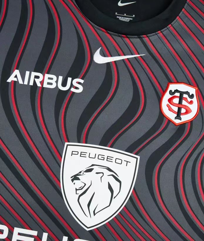 2024 Toulouse away Rugby Jersey