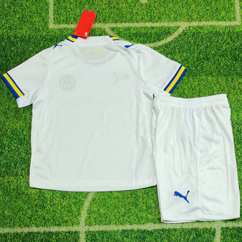 26-27 Marseille Home Kids Soccer Jersey
