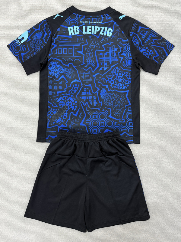 25-26 RB Leipzig Glow Darkl Edition Kids Soccer Jersey