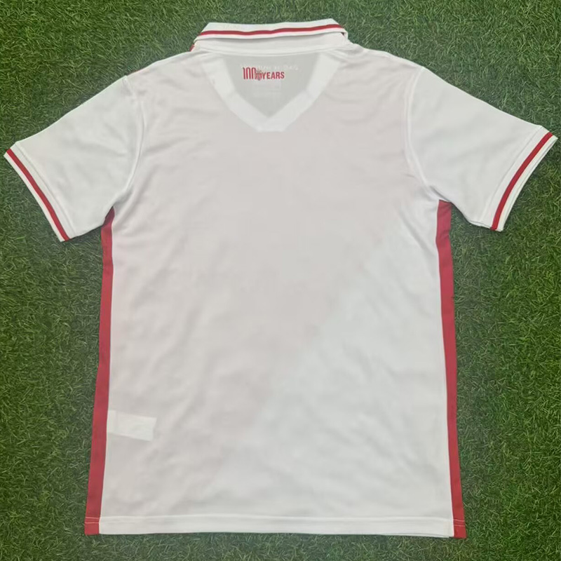 25-26 Monaco Home Fans Soccer Jersey