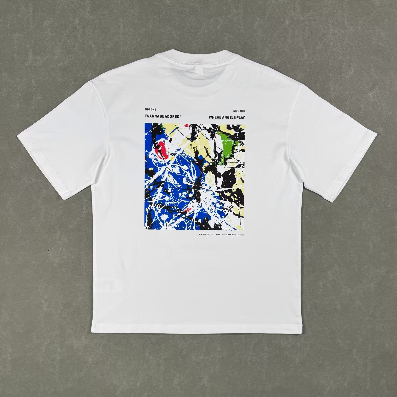 25-26 Man Utd White Casual Edition Training shirts (背后图案)