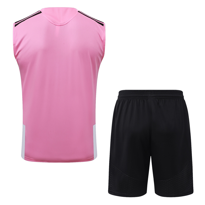 26-27 Inter Miami Pink Tank top and shorts suit #D26020
