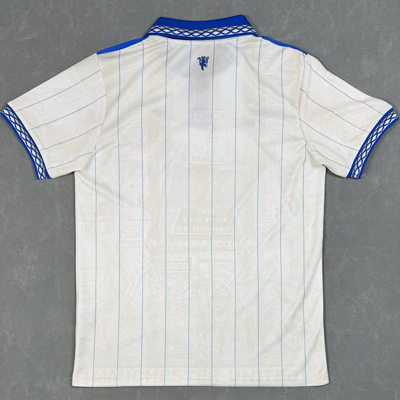 26-27 Man Utd White Polo Short Sleeve