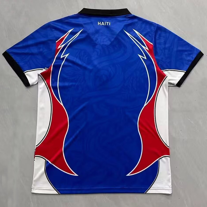 26-27 Haiti Blue Special Edition Fans Soccer Jersey