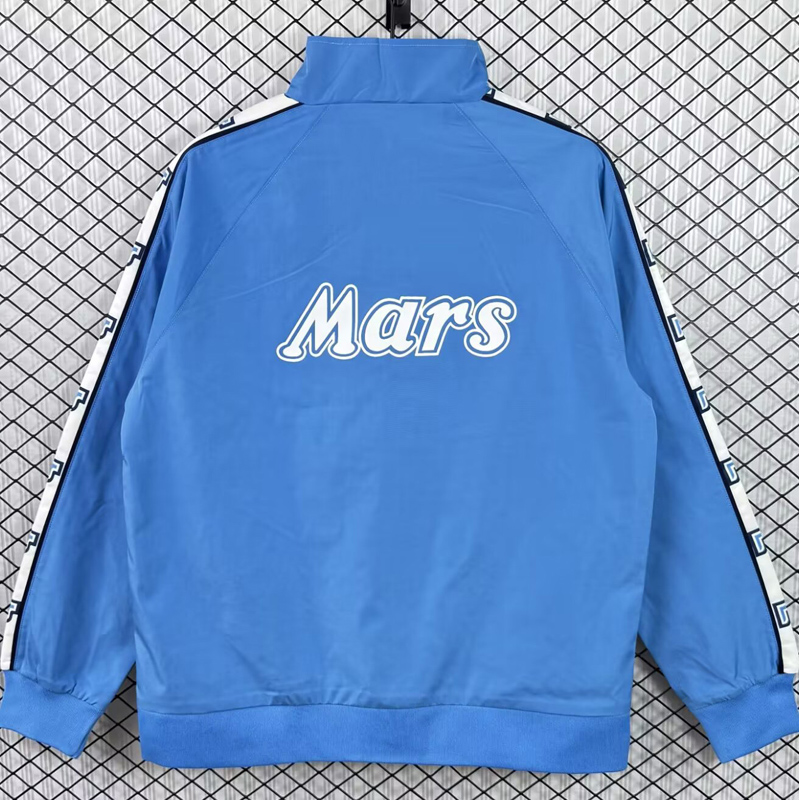 1988-1989 Napoli Blue Jacket (Mars广告)#单夹克