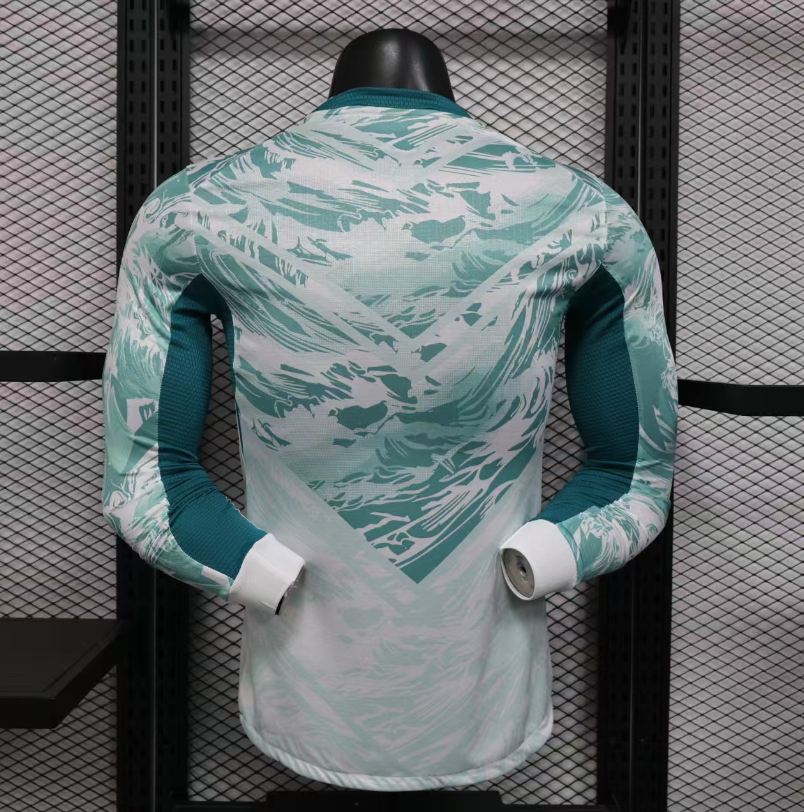 26-27 Portugal Away Long Sleeve Player Version Soccer Jersey (长袖球员)