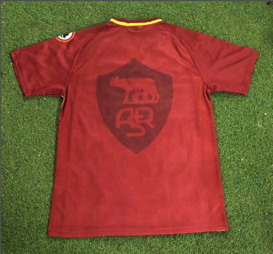 1997-1998 Roma Home Retro Soccer Jersey