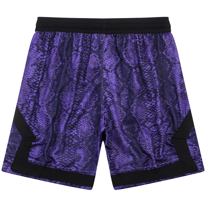 C2510 Jordan Purple Casual Short Pants #蛇纹紫