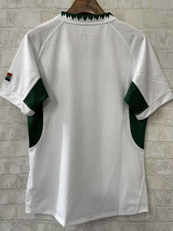 2025 South Africa White Rugby Jersey (圆领)