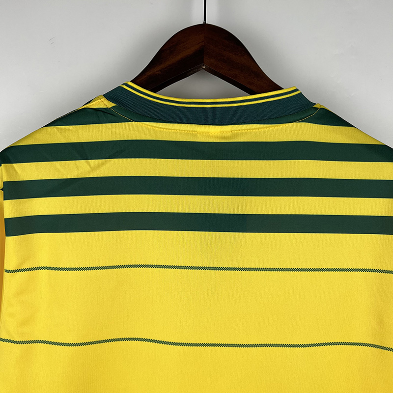 1984 Brazil Home Retro Soccer Jersey