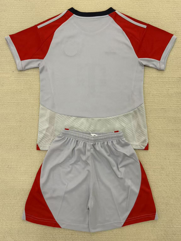 25-26 Bayern Grey Concept Edition Kids Soccer Jersey