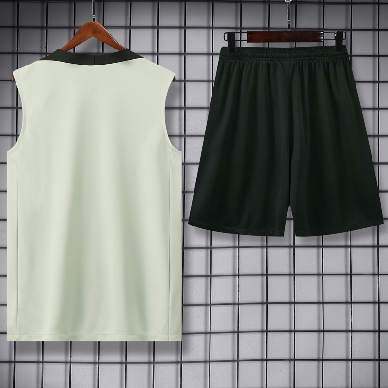 25-26 CHE Light green Tank top and shorts suit