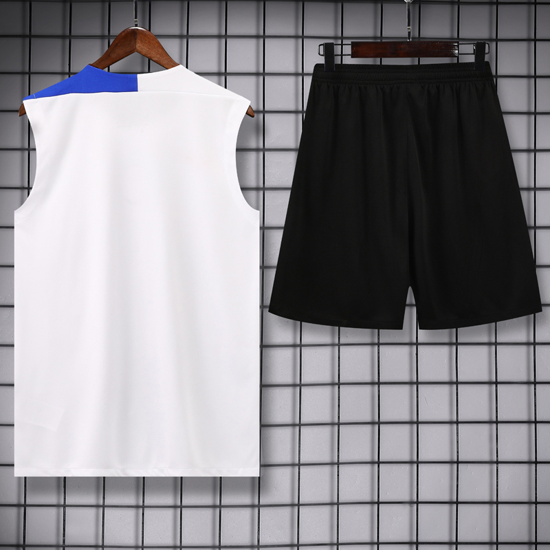 25-26 PSG White Tank top and shorts suit
