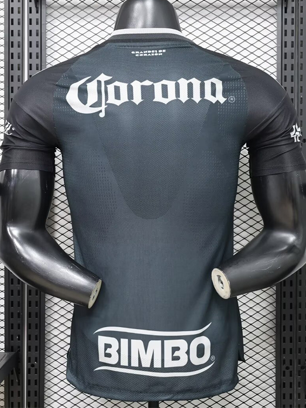 26-27 Club America Black Player Version Soccer Jersey