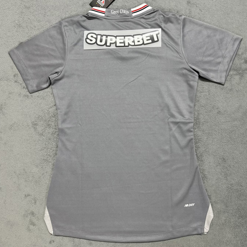 25-26 Sao Paulo Grey Women Soccer Jersey (女)