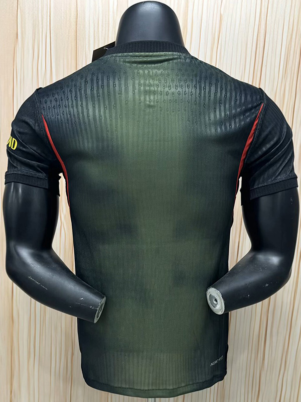 26-27 PSG Black Green Player Version Soccer Jersey