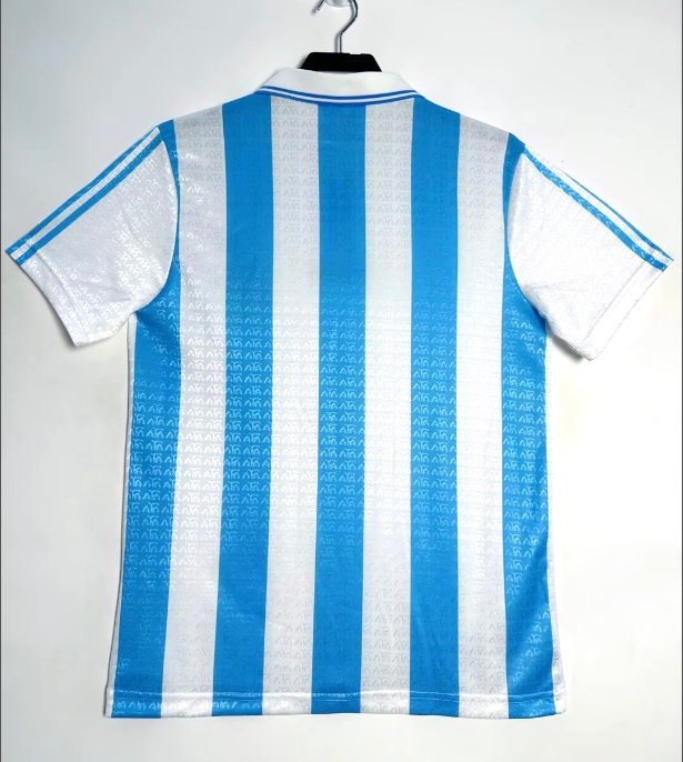 1994 Argentina Home  Retro Soccer Jersey