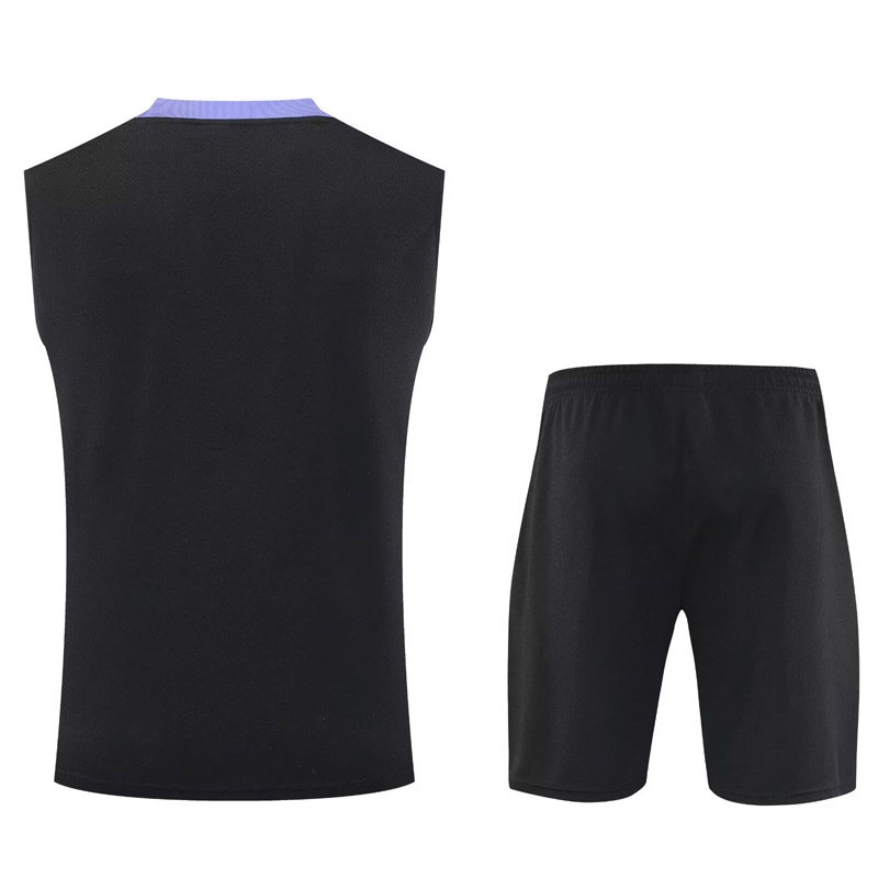 25-26 BAR Black Tank top and shorts suit