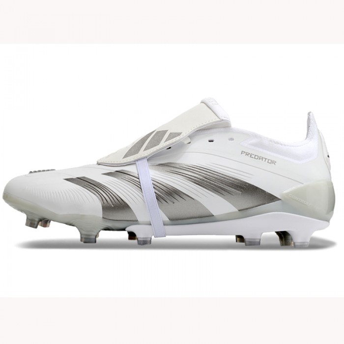 PREDATOR ACCURACY FG BOOTS FG Soccer Shoes-White/Gray