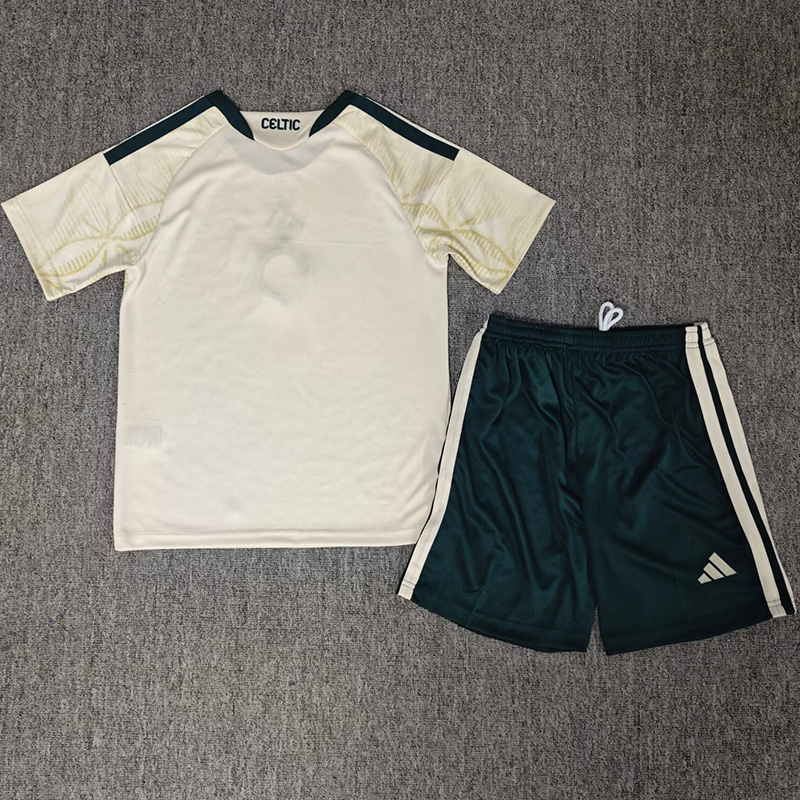 26-27 Celtic Away Kids Soccer Jersey