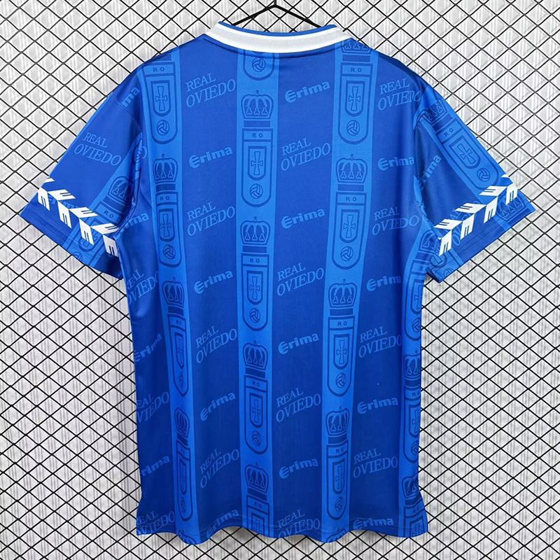 1998-1999 Real Oviedo Home Retro Soccer Jersey