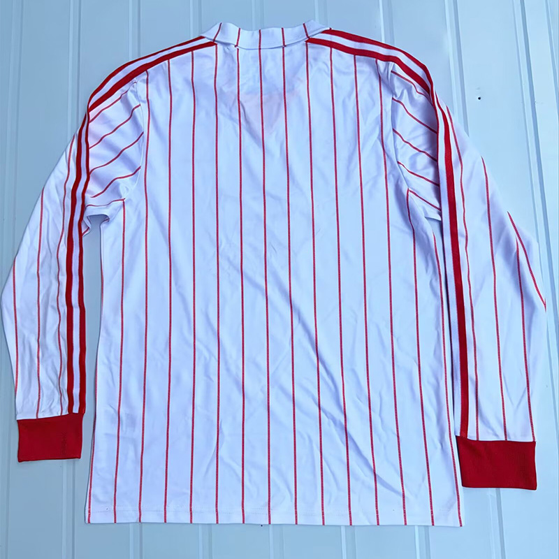 1983-1984 Hamburg SV Home Long Sleeve Retro Soccer Jersey (长袖)