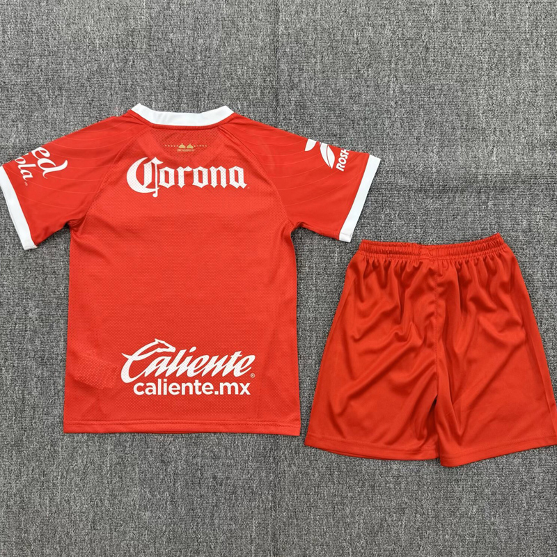 25-26 Toluca Double-Champion Kids Soccer Jersey