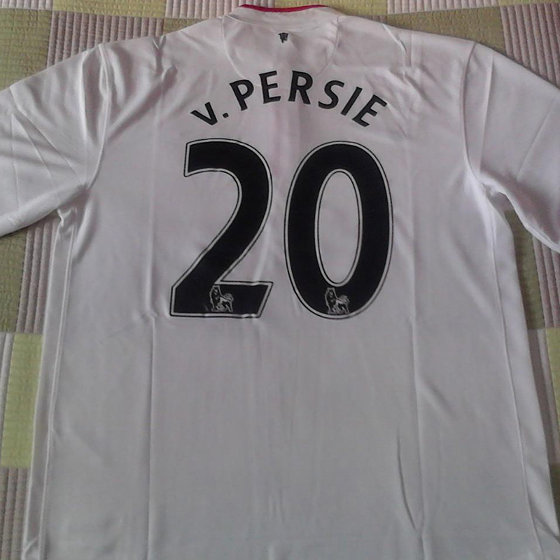 2013-2014 Man Utd Away Player Version 球员 Retro Soccer Jersey