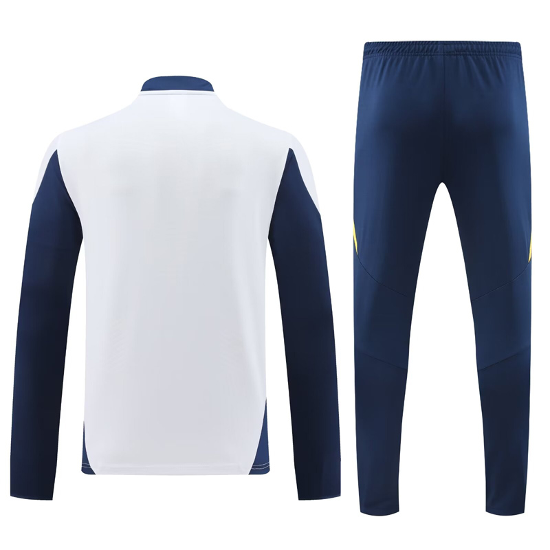 24-25 RMA White Half Pull Tracksuit (半拉链)