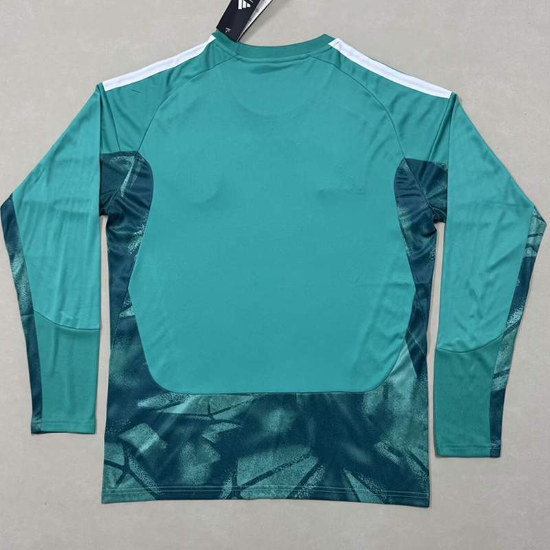 26-27 Germany Green Goalkeeper Long Sleeve Soccer Jersey (长袖)