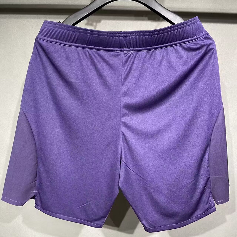 25-26 Man Utd Purple Player Version Shorts Pants (High Quality)(球员短裤)