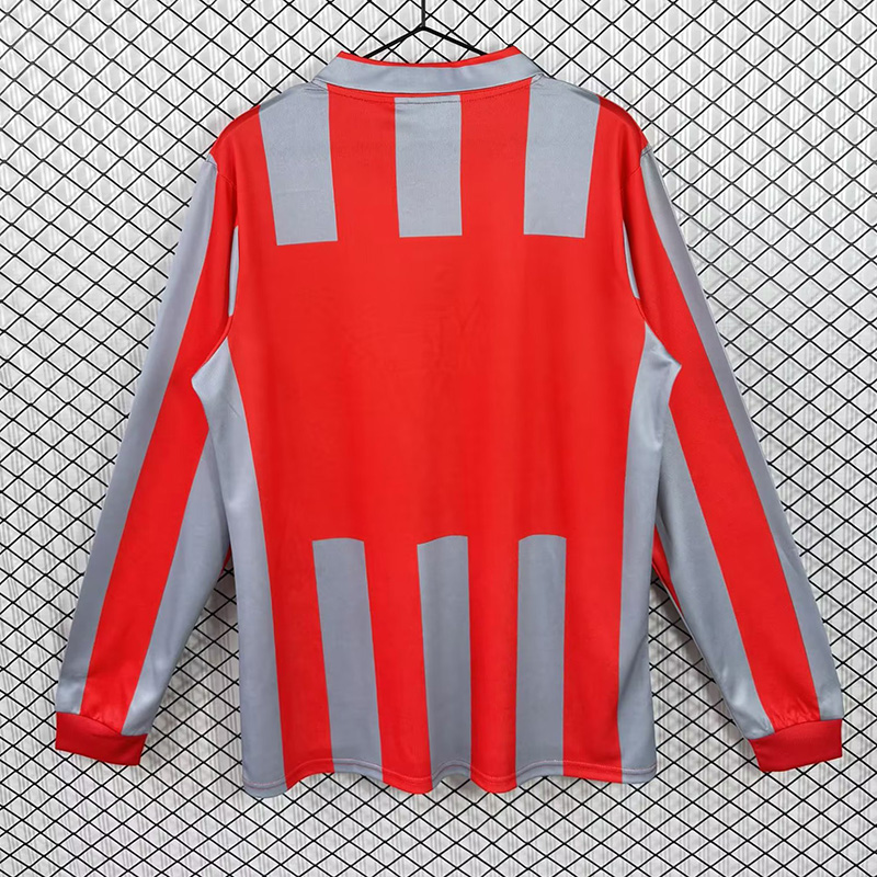 1995-1996 Cremonese Home Long Sleeve Retro Soccer Jersey (长袖)