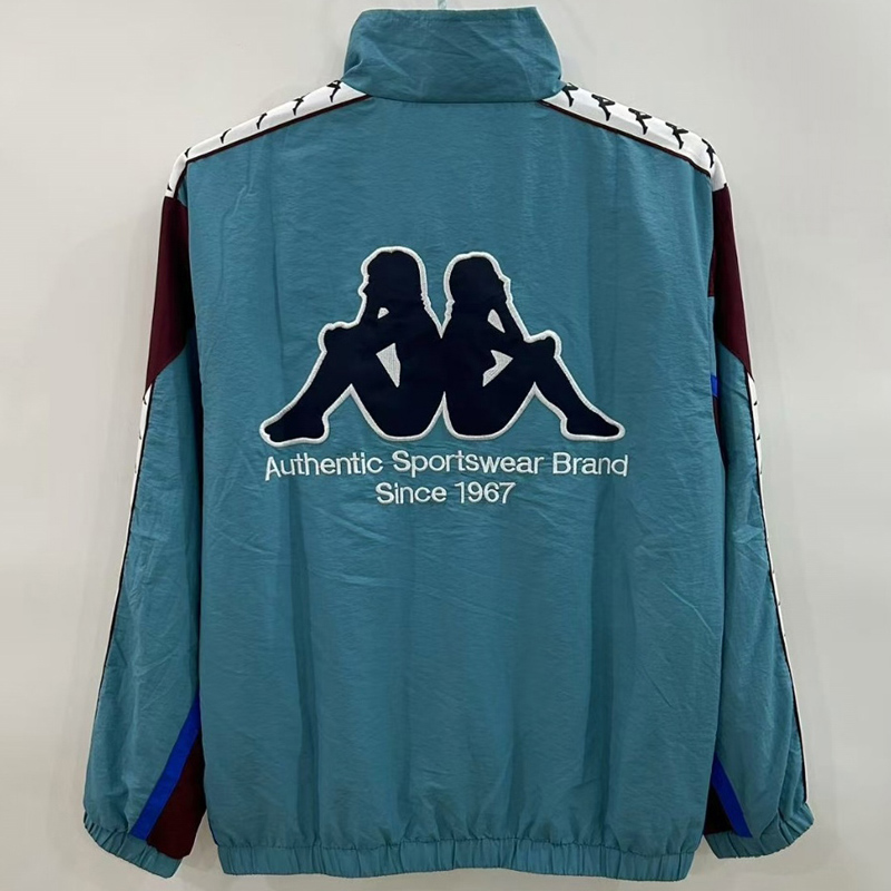 1967 Man Utd Green Retro Windbreaker #刺绣