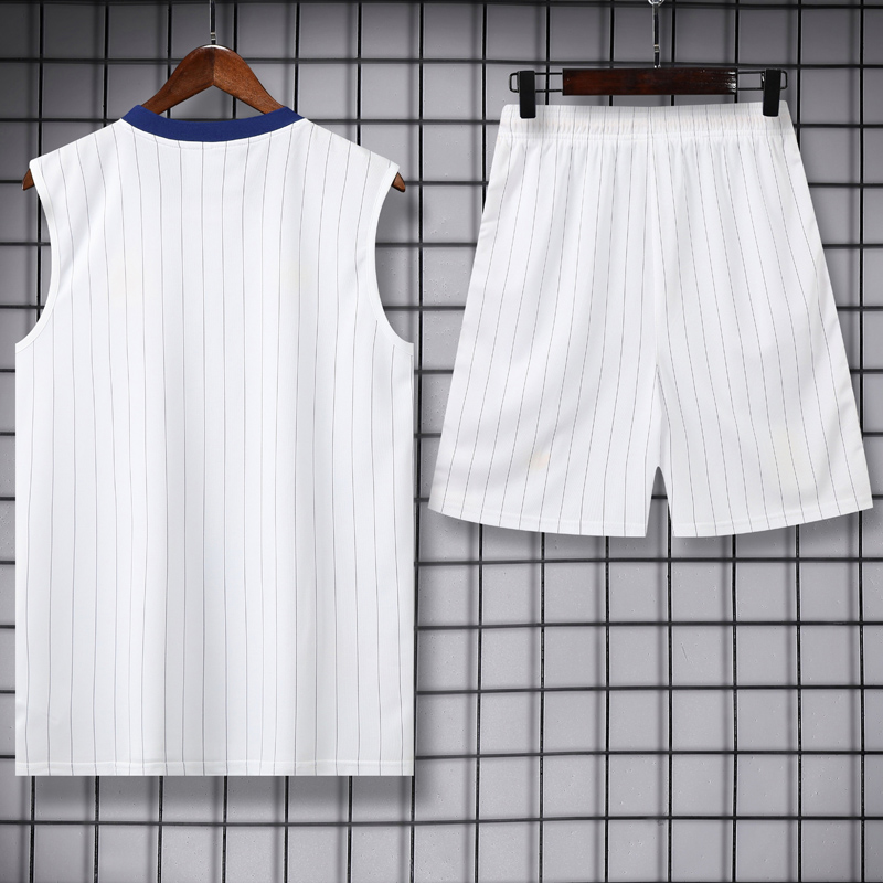 26-27 Roma White Tank top and shorts suit