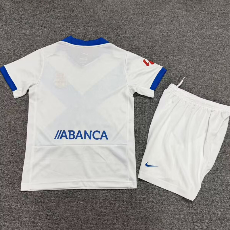 26-27 La Coruna Third Kids Soccer Jersey