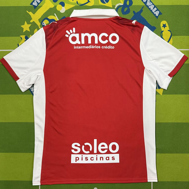 25-26 Braga Home Fans Soccer Jersey