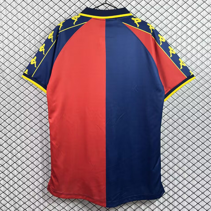1999-2000 Genoa Home Retro Soccer Jersey