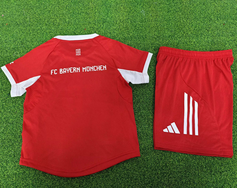 25-26 Bayern Home Kids Player Version Soccer Jersey (球员童装)