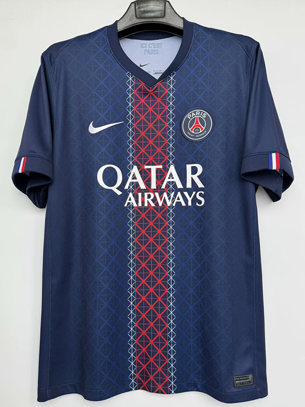 25-26 PSG Home Print Paris Los Angeles XO Fans Soccer Jersey