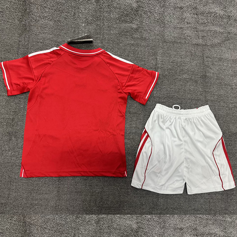 25-26 Nottingham Forest Home Kids Soccer Jersey